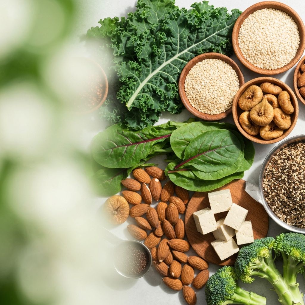 Sources végétales de calcium